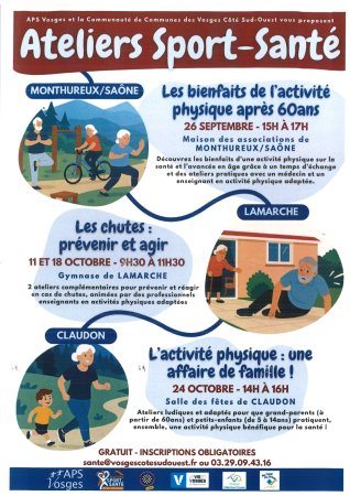 Atelier sport-santé 2025