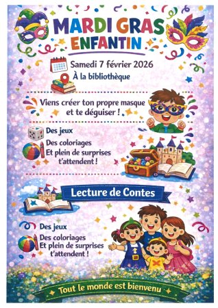 Affiche carnaval 2025