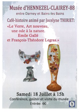 Café histoire musée 2026