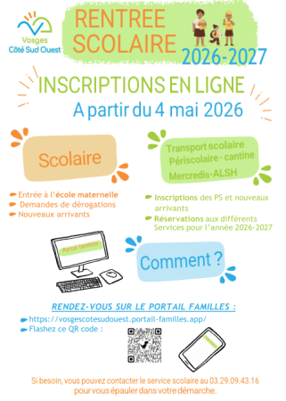 Inscription 2026-2027